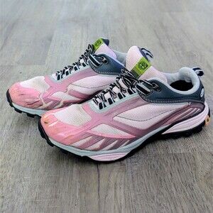 Timberland Women's Garrison Trail Hiking Running Low Shoes PInk Black Size 6.5